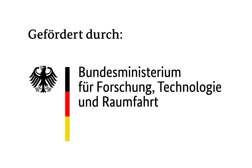 Logo des Bundesministeriums fiïr Forschung, Technologie und Raumfahrt