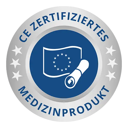 ce-zertifiziertes-medizinprodukt-siegel I Die App gegen Vergesslichkeit I Memodio und Demenz