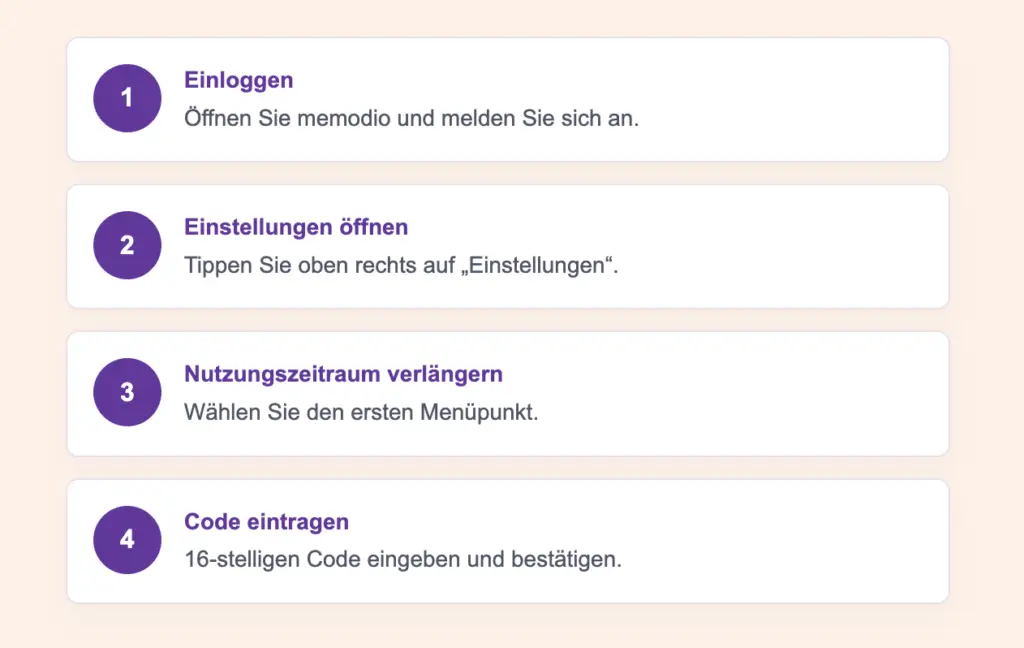 1.2.3.4 1. I Die App gegen Vergesslichkeit I Memodio und Demenz
